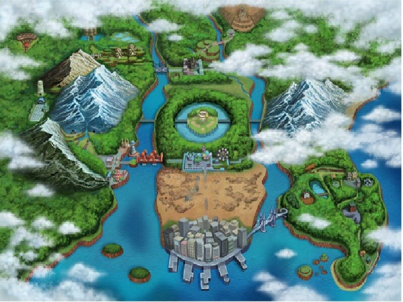 Map of a Region