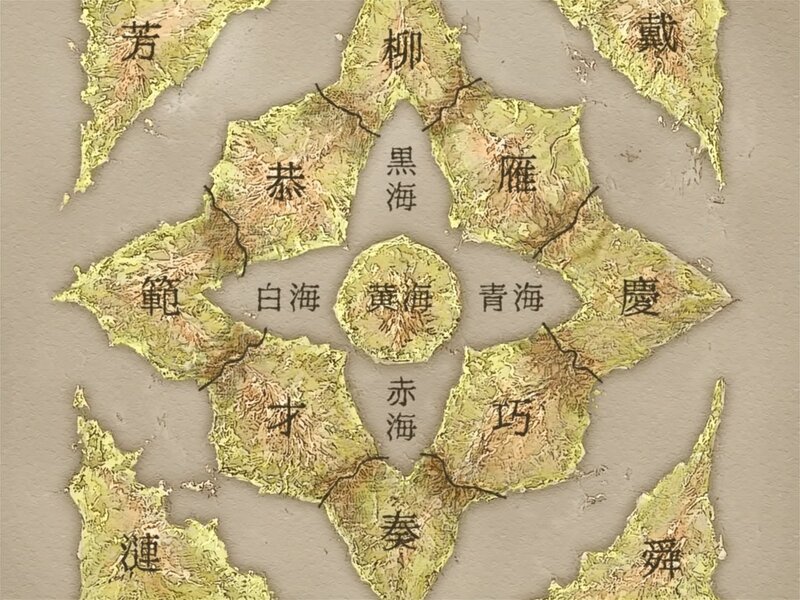 map of ancient chinese states