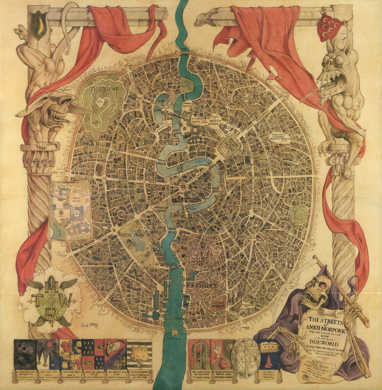 Map of Ankh-Morpork
