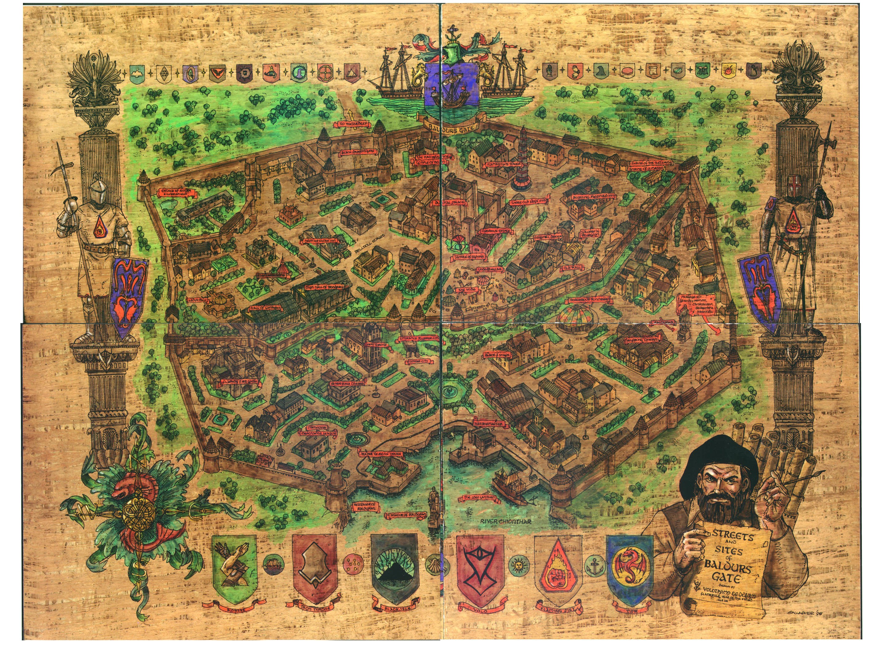 Map of Balour's Gate