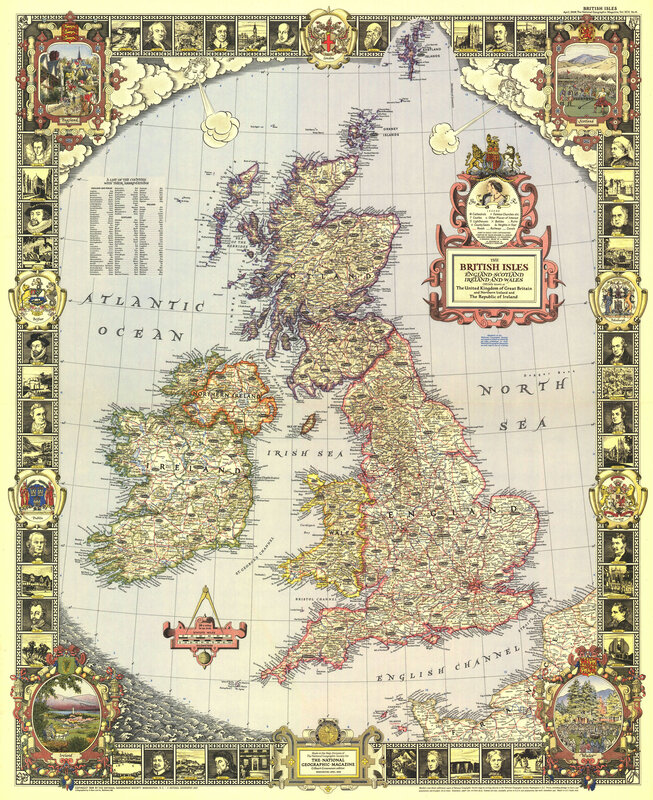 Map of British Isles