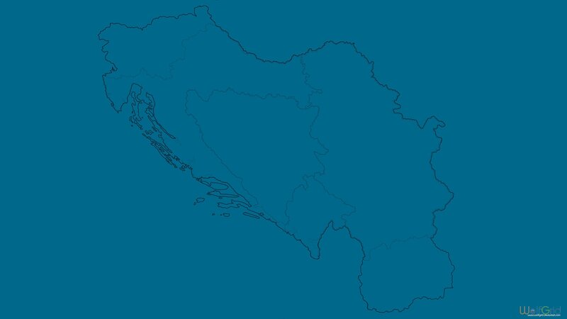 Map of Croatia