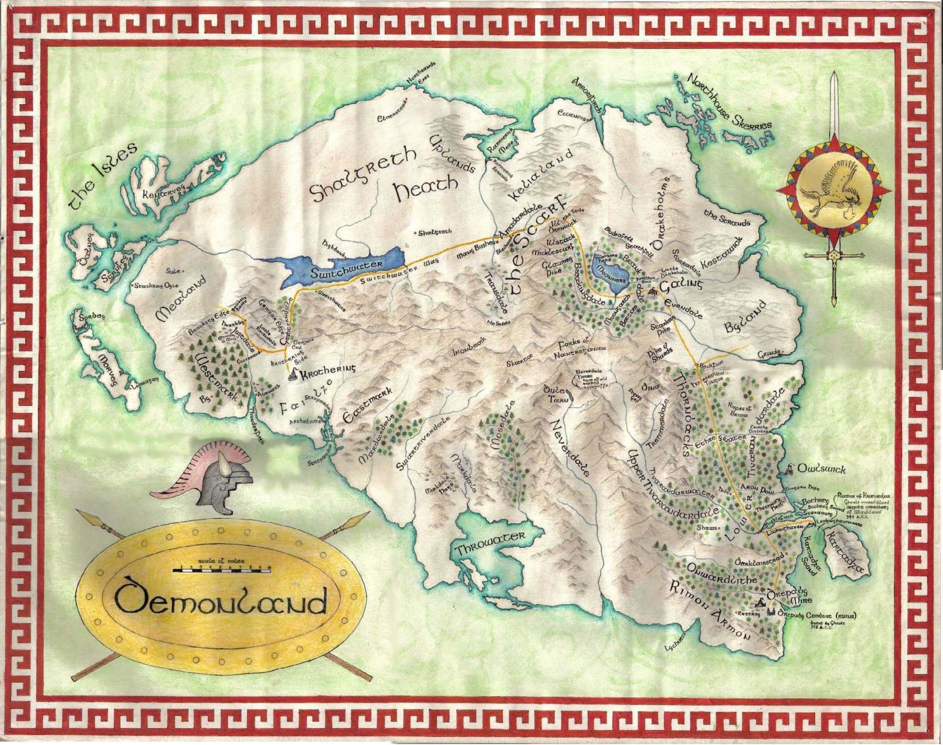 Map of Demonland