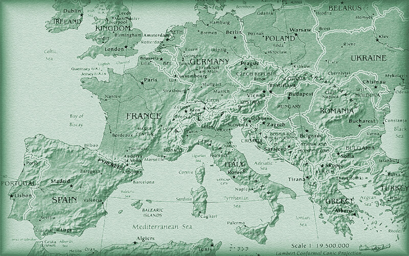Map of Europe