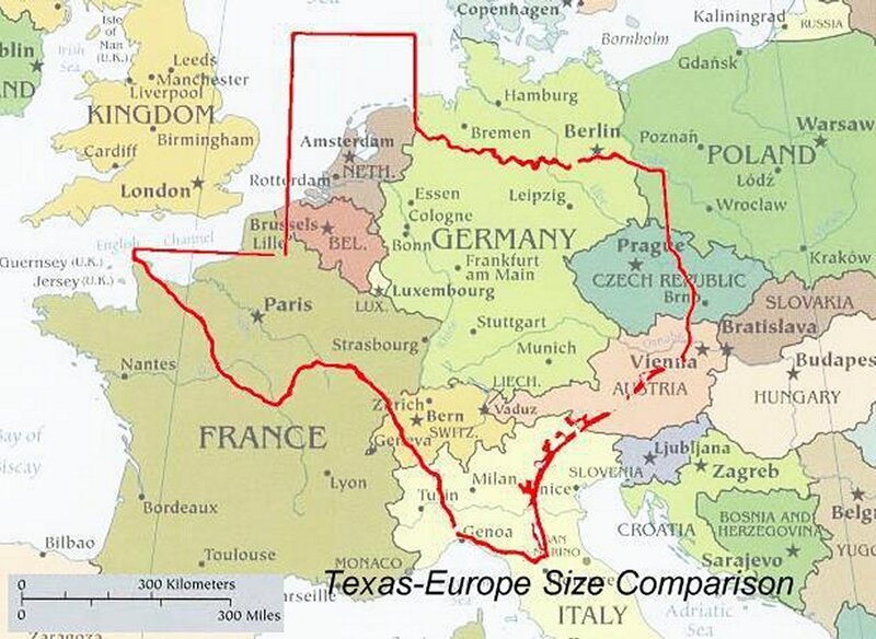 Map of Europe — Green