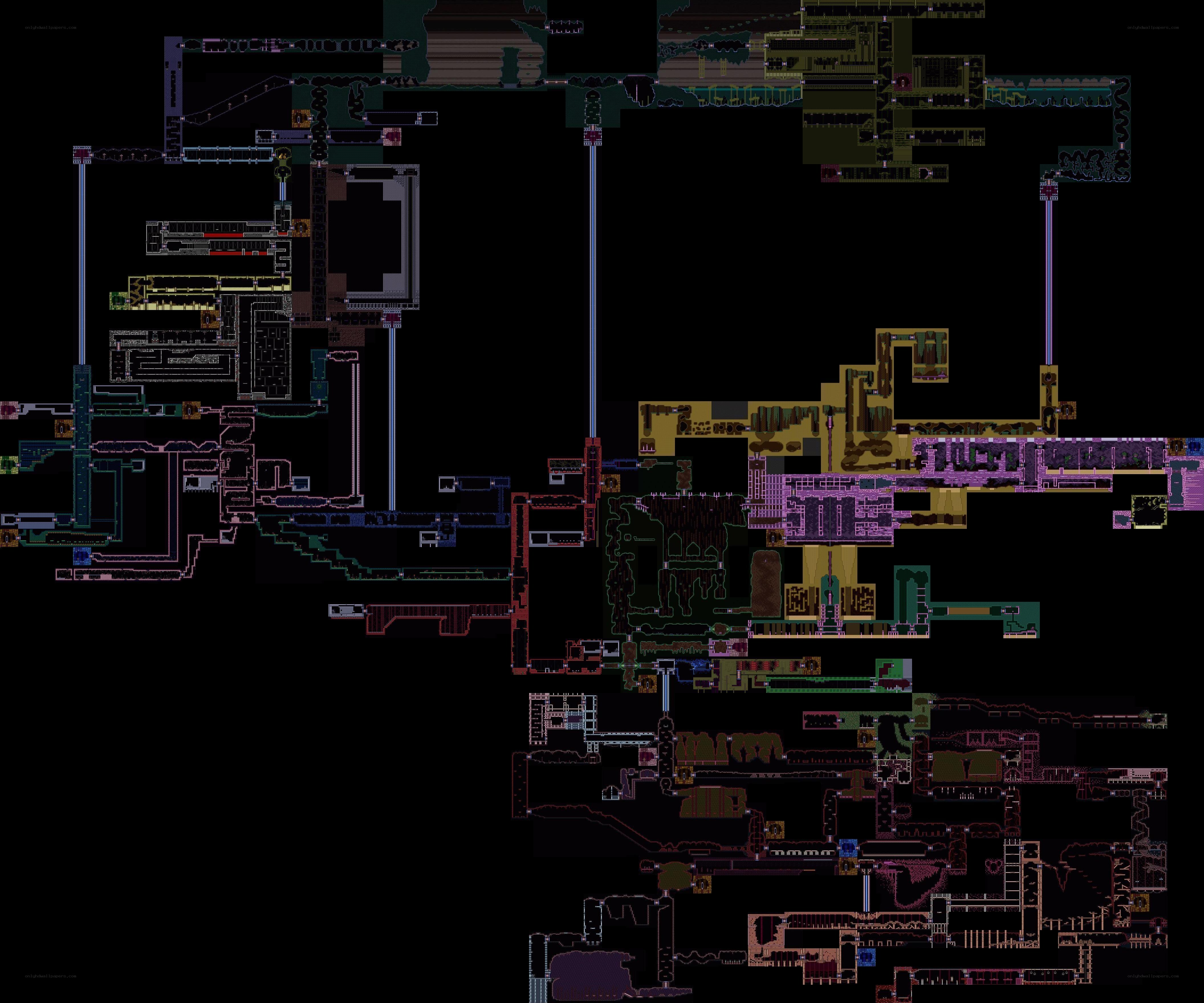 map of game level