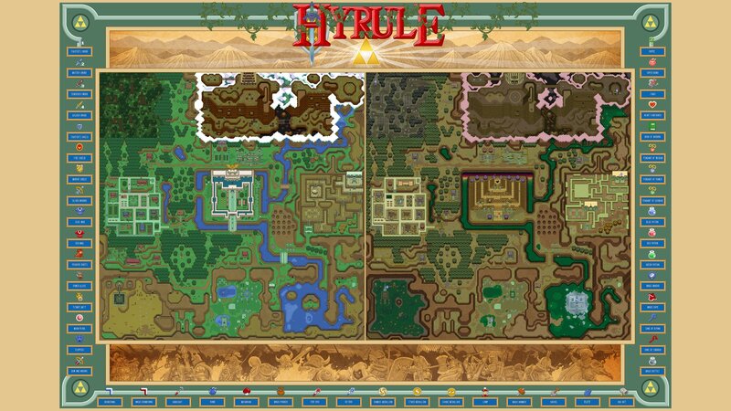 Map of Hyrule