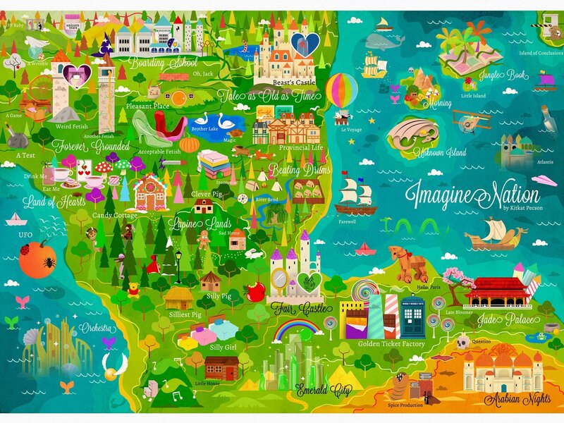 Map of Imagine Nation
