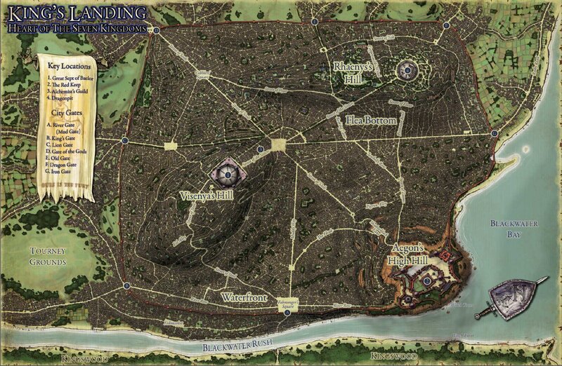Map of King's Landing