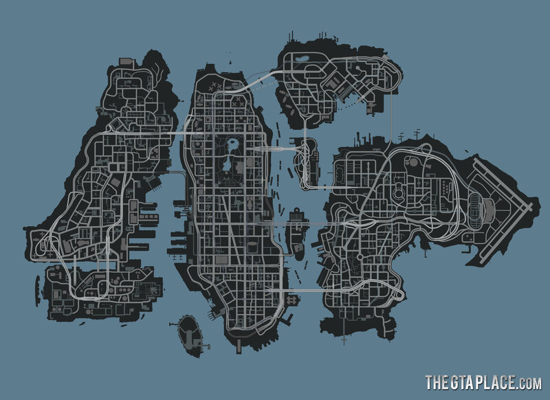 Map of Liberty City