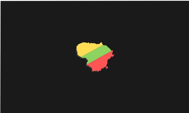 Map of Lithuania