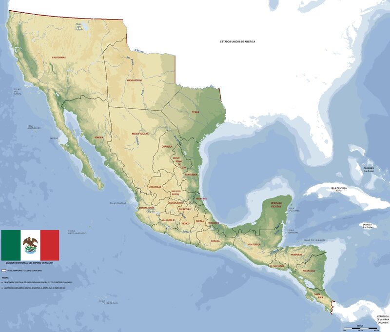Map of Mexico