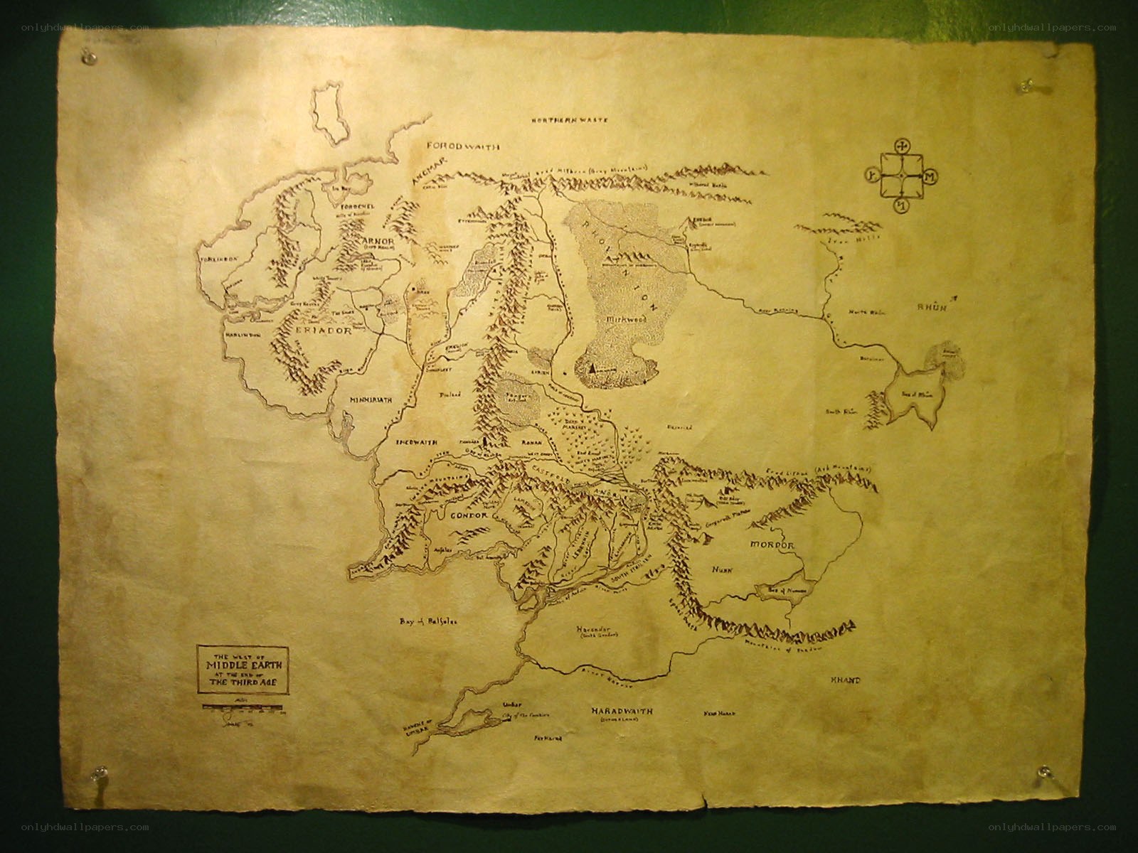 Map of Middle-earth