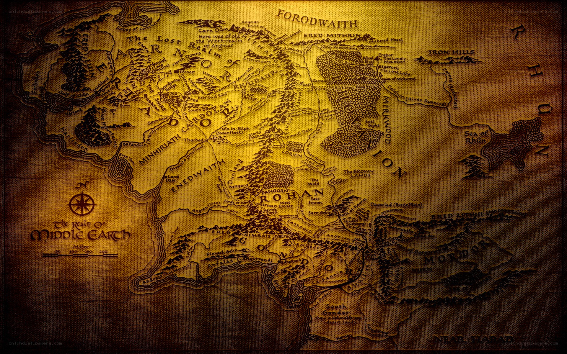 Map of Middle-earth