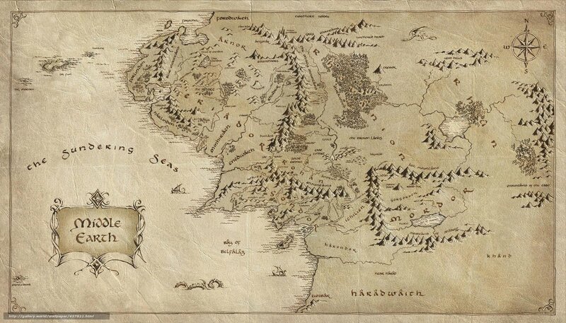 Map of Middle Earth