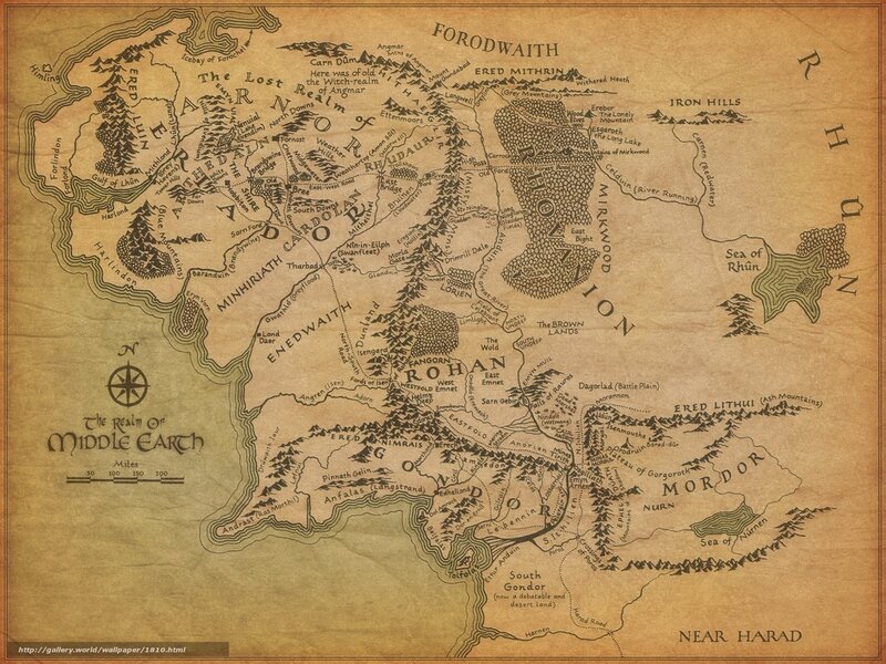 Map of Middle-earth