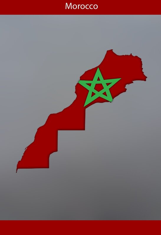 Map of Morocco