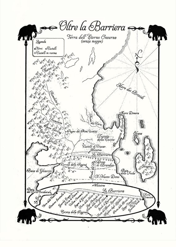 Map of Oltre la Barriera