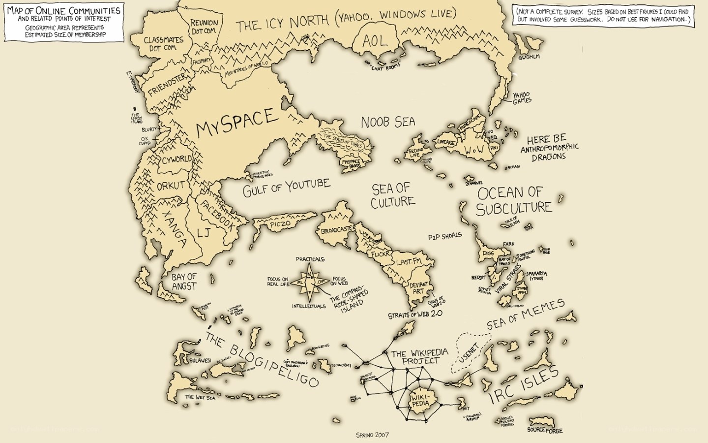 Map of Online Communities