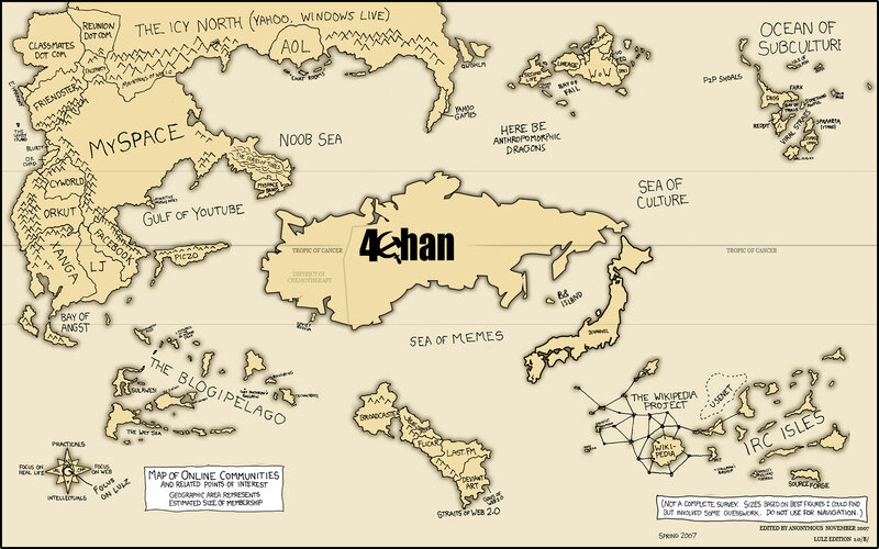 Map of Online Communities — Beige