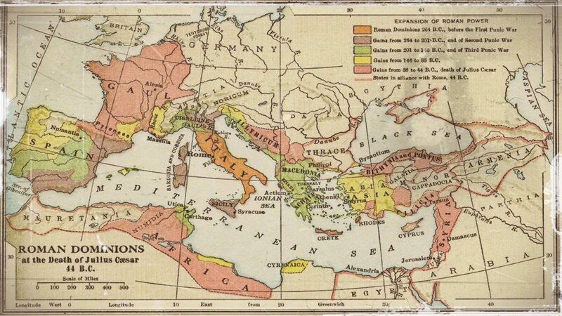 Map of Roman Dominions