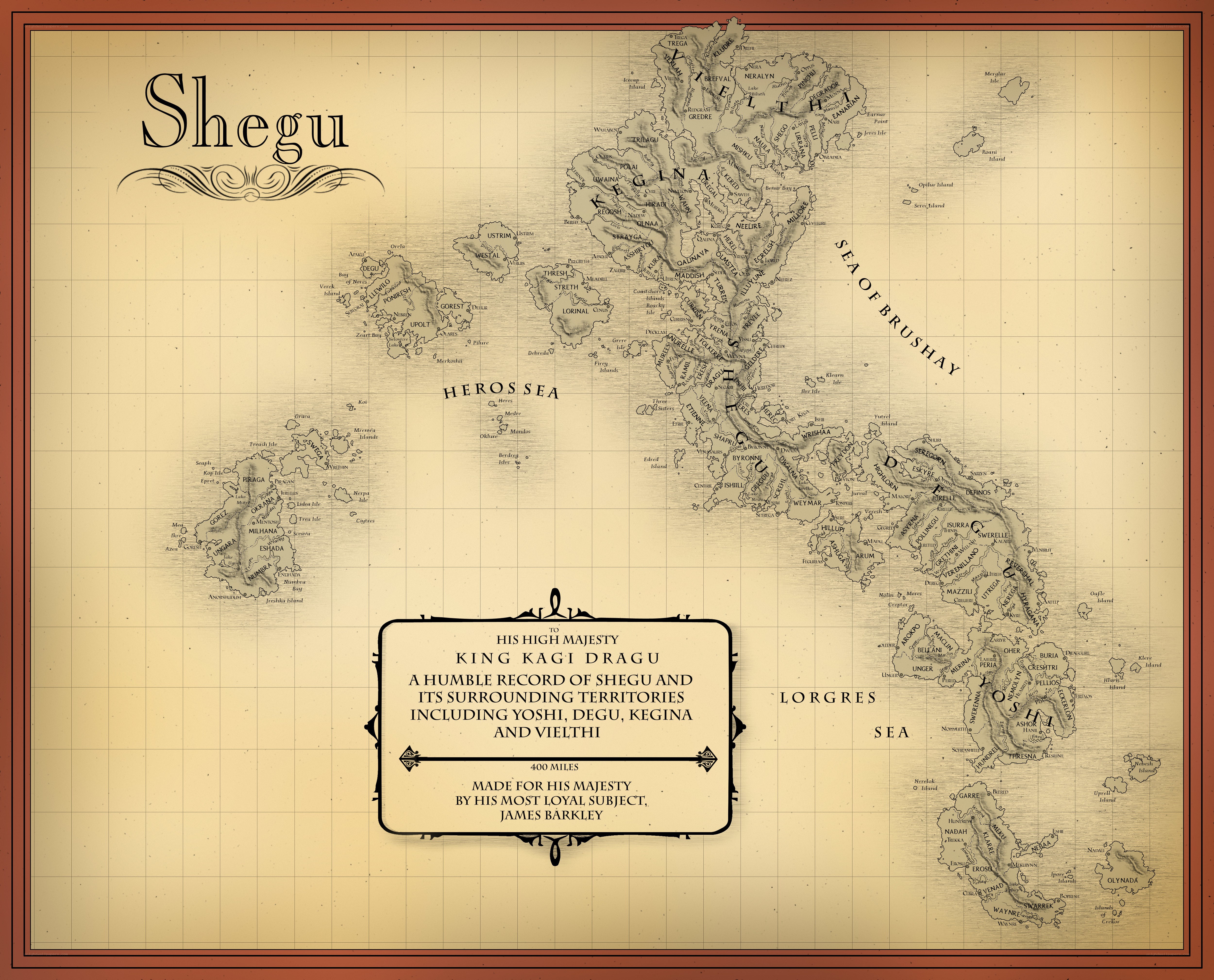 Map of Shegu Kingdom