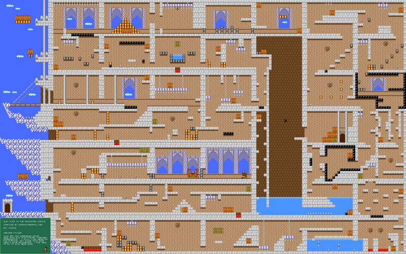 Map of Sky Castle