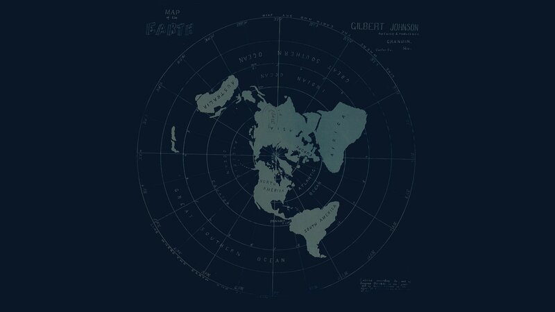 Map of the Earth