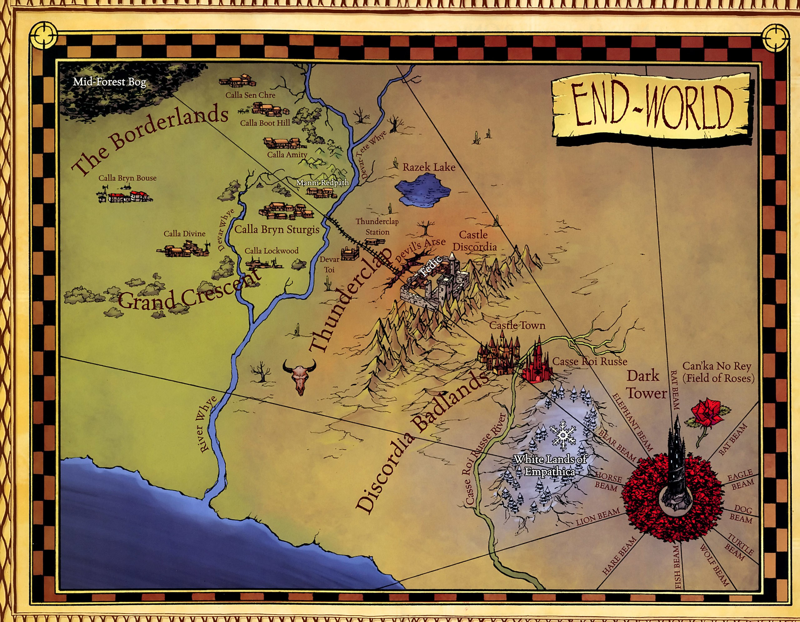 Map of the End-World