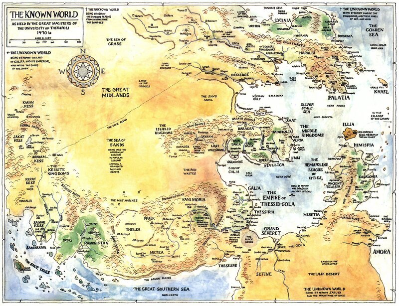 Map of the Known World