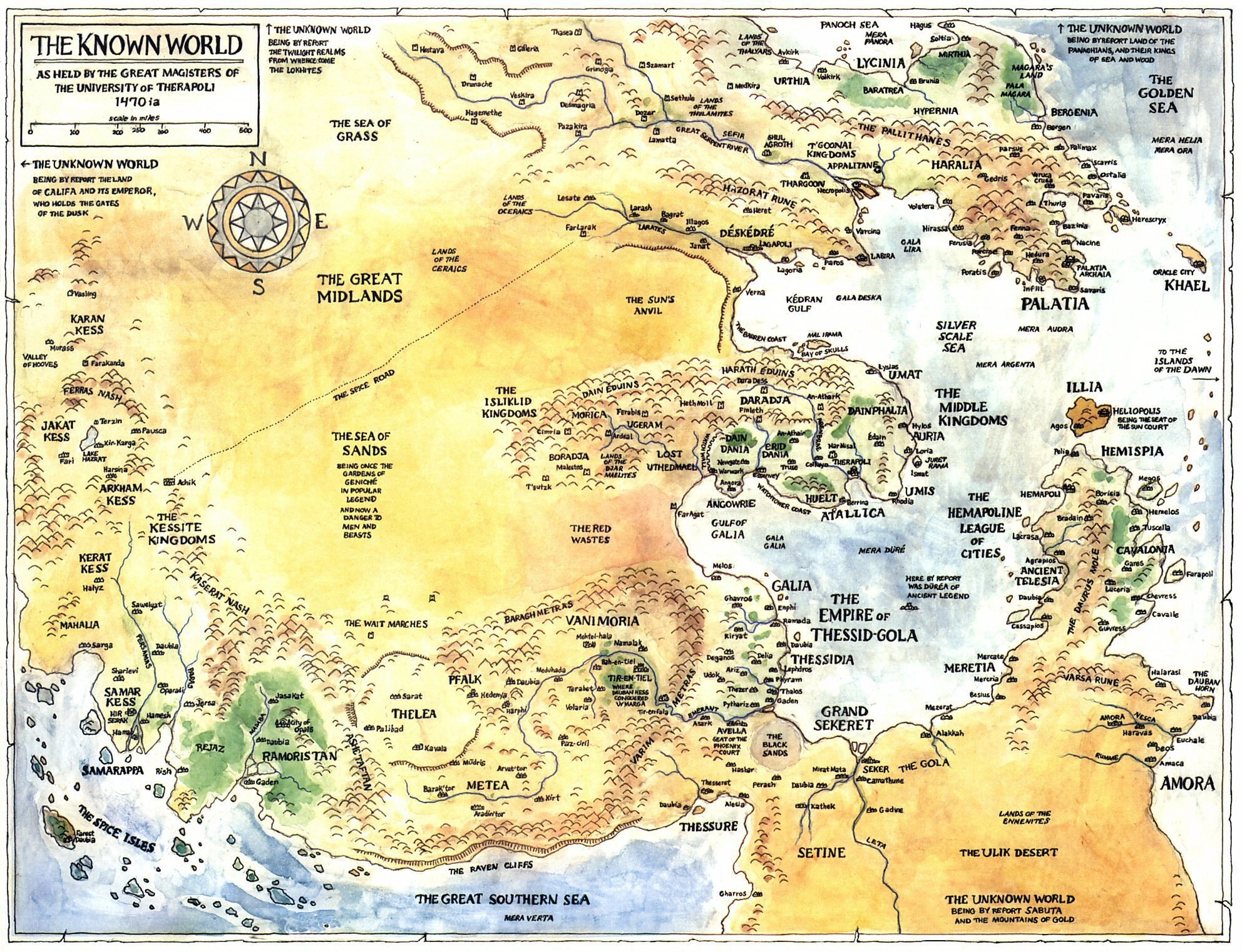 Map of the Known World