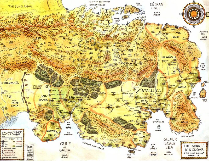 Map of the Middle Kingdoms