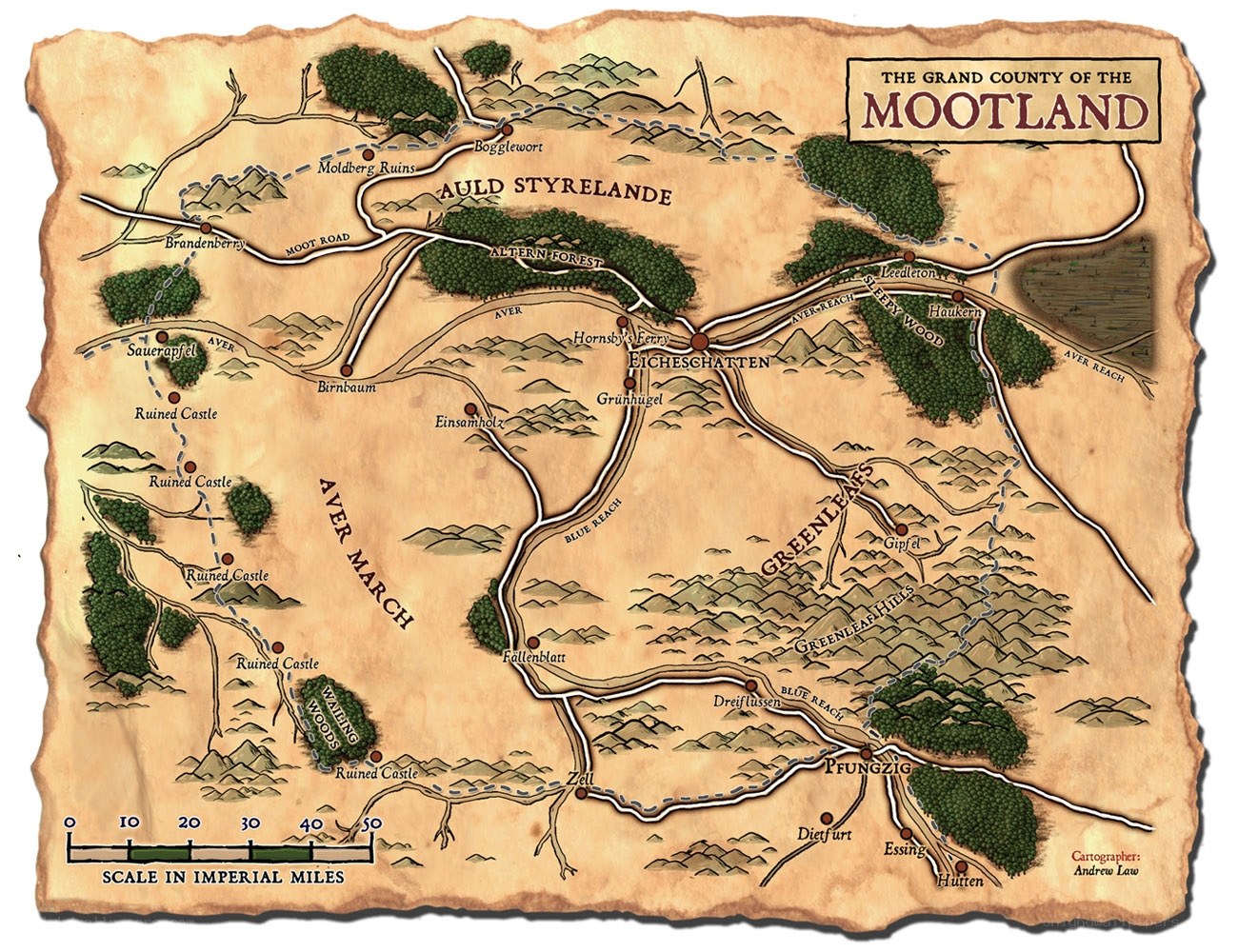 Map of the Mootland