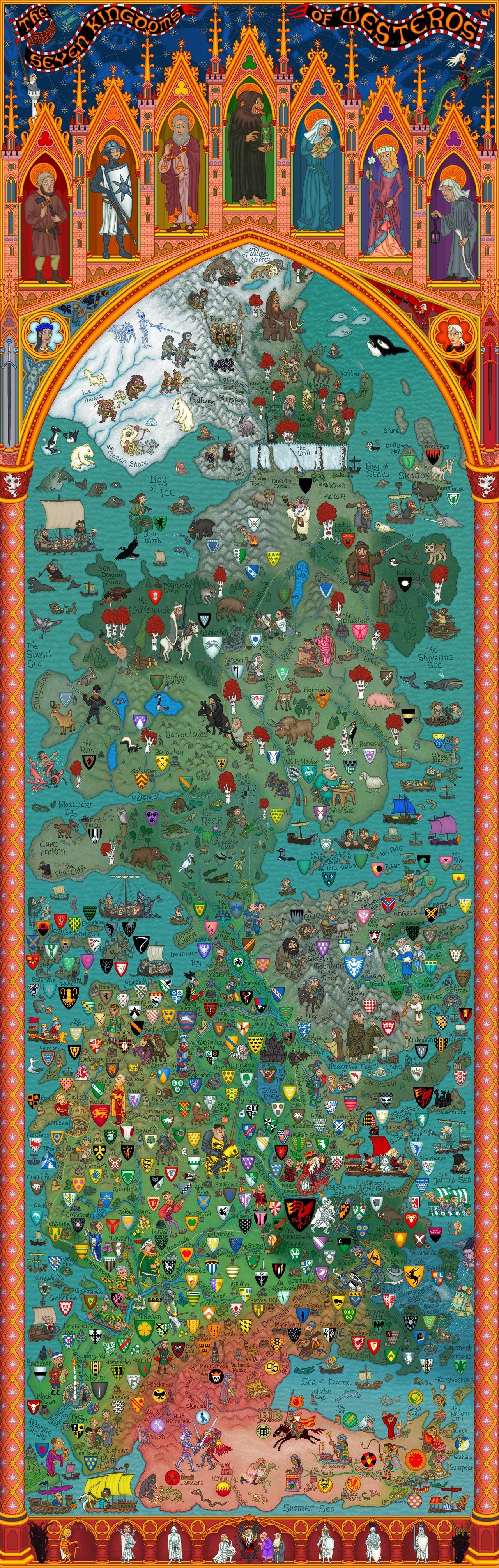 Map of the Seven Kingdoms