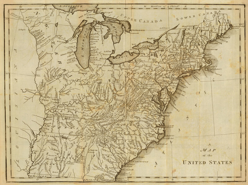 Map of the United States
