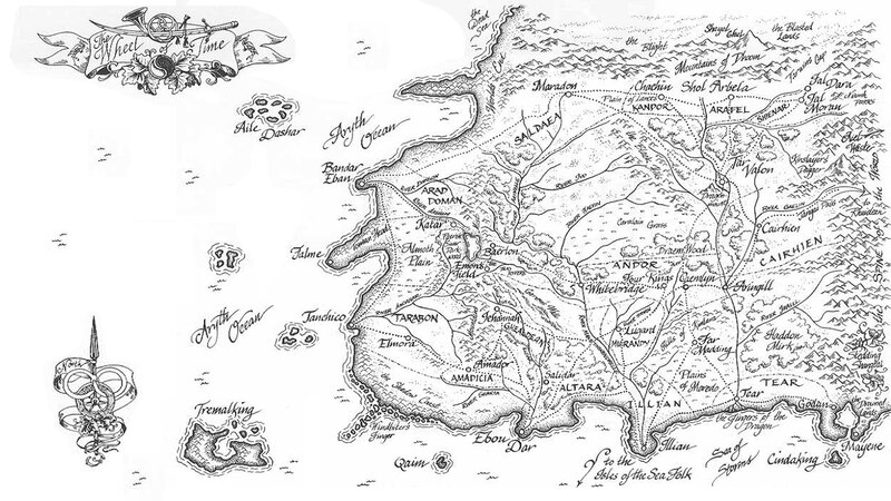 Map of the Wheel of Time