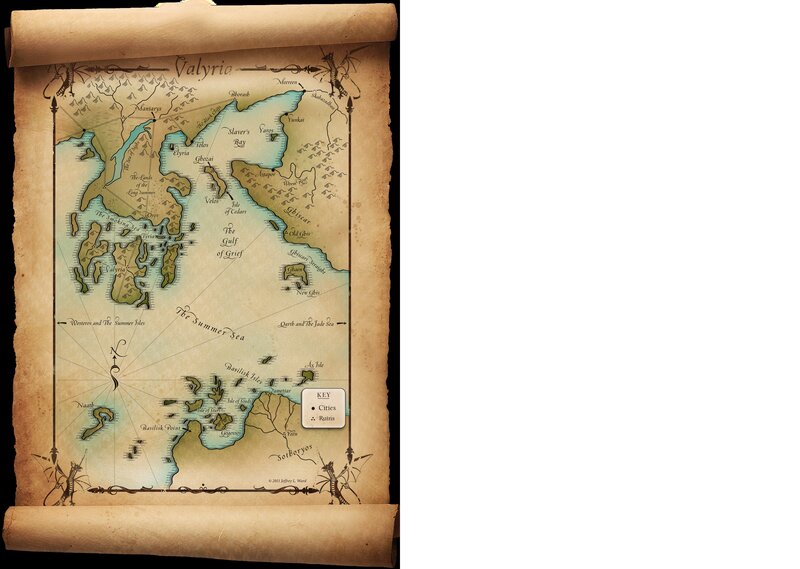 Map of Valyria