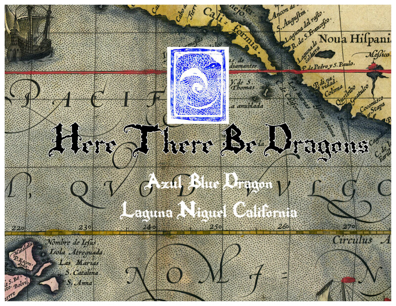 Map with Dragon Logo