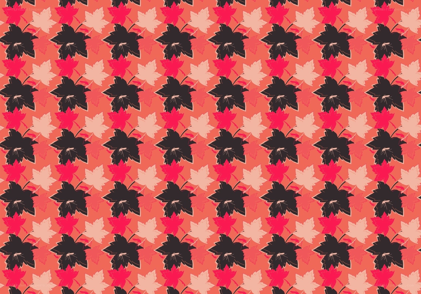 maple leaf pattern background