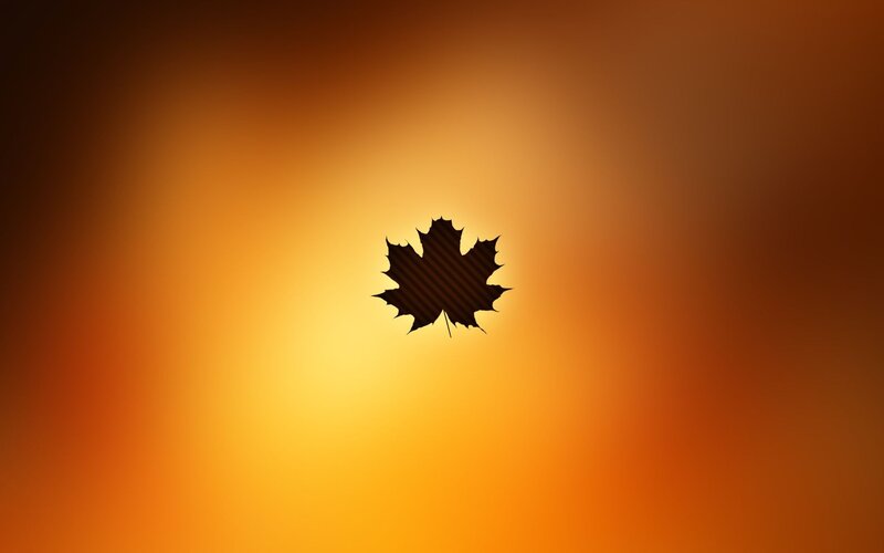 maple leaf silhouette