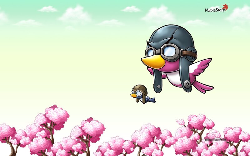 MapleStory bird characters
