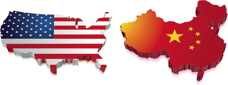 Maps of USA and China