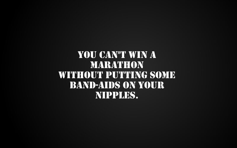 marathon band-aids quote