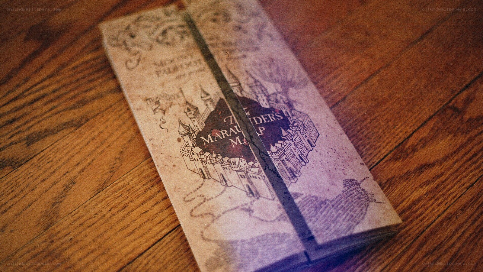 Marauder's Map replica