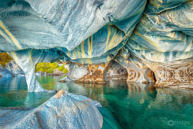 Marble Cave Formations