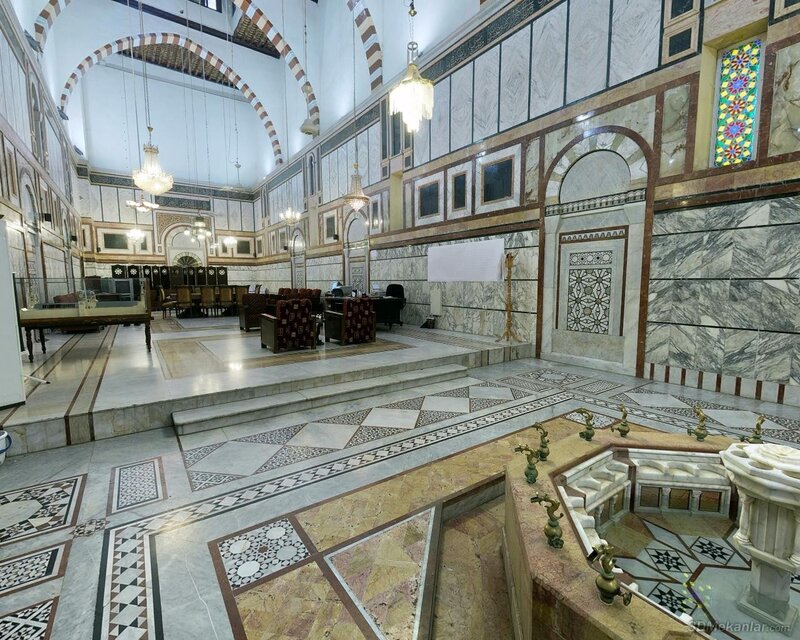 Marble Hall Interior — White