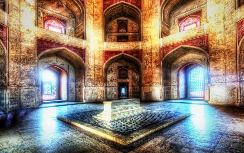 Marble Tomb in Hall