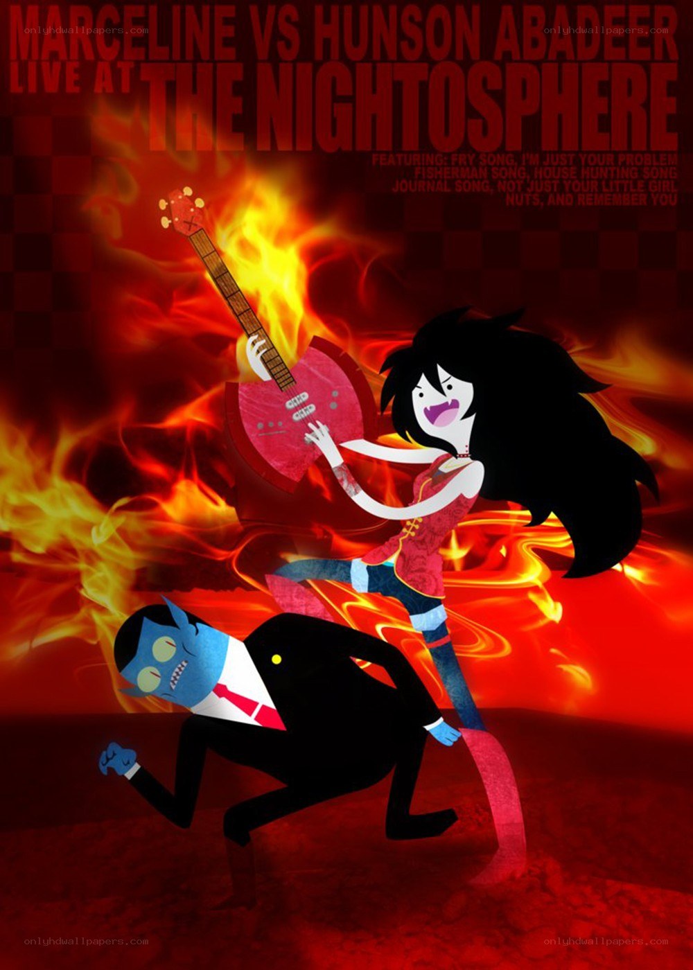 Marceline vs Hunson Abadeer concert