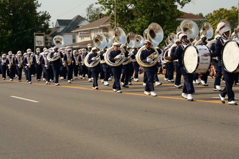 Marching Band in Parade