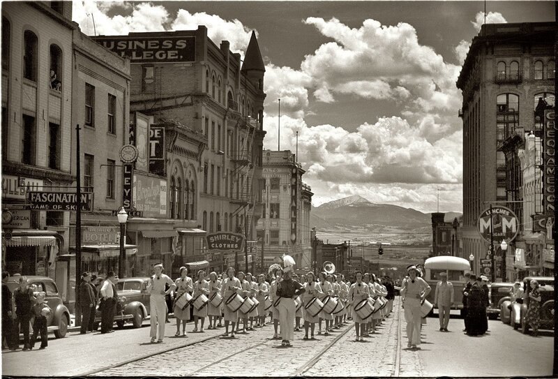 Marching Band on Street